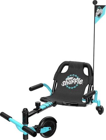 لعبة Crazy Cart Shuffle من Razor - لعبة Go-Kart التي تعمل بالطاقة للأطفال للأعمار من 4 سنوات فما فوق، تقنية Crazy Cart Drift Bar، إطار قابل للتعديل مع 5 إعدادات طول in Kuwait