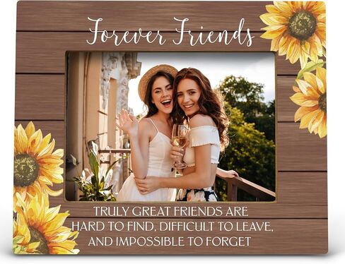 FONDCANYON Chance Made Us Colleagues Sunflower Picture Photo Frame, Best Colleague Picture Frames,Going Away Retirement Gift Goodbye Farewell Gift New Job Gift Leaving Gift for Friend (5x7 Inch Photo) in Saudi Arabia
