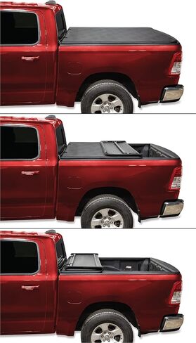 LEER ROLLITUP | Retractable Truck Bed Tonneau Cover | Fits 2015-2020 Ford F-150 Super Crew/Super Cab with 5.6" Bed | R2FA05A28 in Kuwait