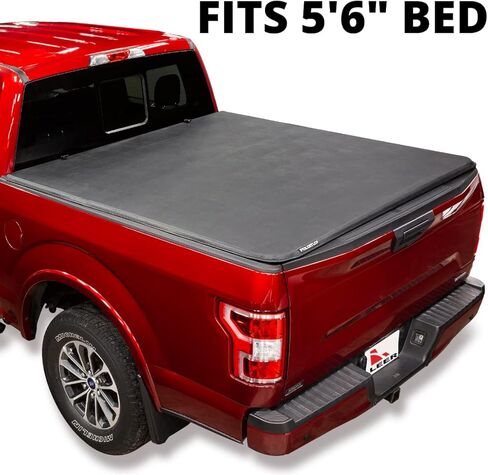 LEER ROLLITUP | Retractable Truck Bed Tonneau Cover | Fits 2015-2020 Ford F-150 Super Crew/Super Cab with 5.6" Bed | R2FA05A28 in Kuwait