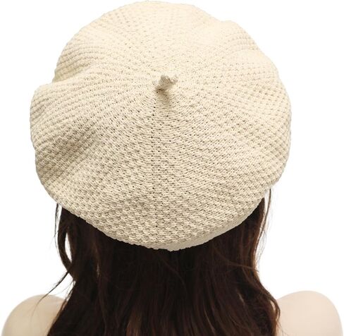 ZLYC Women Winter Wool Slouchy Beret Hat Fashion Knit Berets Cap in Kuwait