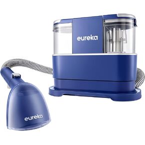 EUREKA Portable Carpet and Upholstery Cleaner, Spot Cleaner for Pets, Stain Remover for Carpet, Area Rugs, Upholstery, Coaches and Car, 50.7oz Large Water Tank, NEY100 with Cleaning Formula, Blue