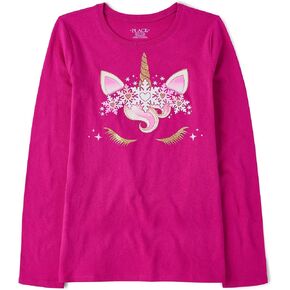 The Children's Place Long Sleeve Graphic T-Shrits