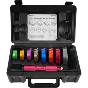 BILITOOLS Bearing Press Kit, 43 Piece Bearing Race and Seal Driver Set, Seal Driver Installer Set for Bearing Installation