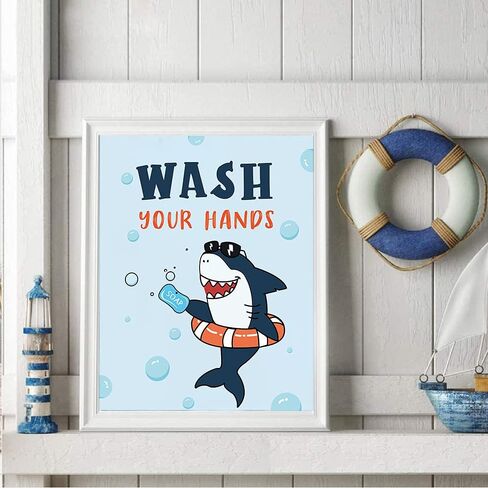 Watercolor Bathroom Decor Wall Art Prints, Funny Bathroom Brush Wash, Colorful Abstract Paint Splats Bathroom Wall Art Prints, Set of 4 (8"X10") Unframed in Saudi Arabia