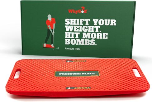 WhyGolf Pressure Plate For Improved Golf Game | Weight Shift Balance Board | Golf Teaching & Training Aid for Club Practice Equipment in Saudi Arabia