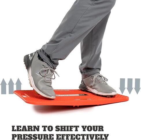 WhyGolf Pressure Plate For Improved Golf Game | Weight Shift Balance Board | Golf Teaching & Training Aid for Club Practice Equipment in Saudi Arabia