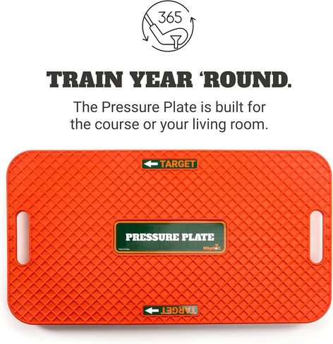 WhyGolf Pressure Plate For Improved Golf Game | Weight Shift Balance Board | Golf Teaching & Training Aid for Club Practice Equipment in Saudi Arabia