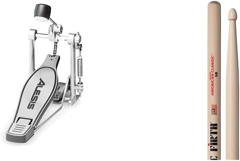 Alesis Drums KP1 - دواسة الطبل ذات المحرك المتسلسل لأي مجموعة طبول كهربائية أو مجموعة طبول صوتية من Alesis تقريبًا in Kuwait