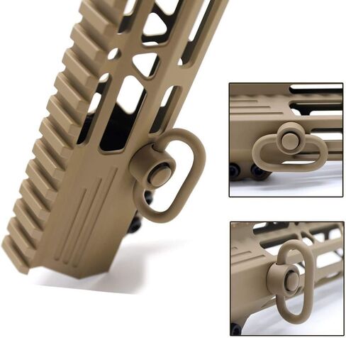 QD S l i n g S w i v e l Mount, Tactical Heavy Duty QD Quick Detach/Release 1.25" Loop Heavy Duty Push Button S w i v e l s - Black (Pack of 2) Push Button in Kuwait