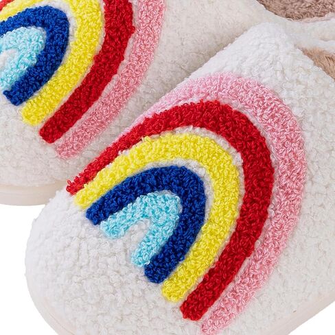 Women Slippers Cute Pattern Strawberry Slippers Warm Soft Bedroom Shoes Fuzzy Closed Toe Sandals Non Slip House Bedroom Slippers in Saudi Arabia