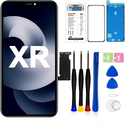 Wholesale for iPhone 11 Screen Replacement 6.1 inch COF Touch Screen Digitizer Full HD LCD Display Assembly with Waterproof Adhesive for A2111, A2223, A2221，No Tools in Kuwait