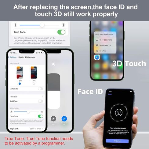 Wholesale for iPhone 11 Screen Replacement 6.1 inch COF Touch Screen Digitizer Full HD LCD Display Assembly with Waterproof Adhesive for A2111, A2223, A2221，No Tools in Kuwait