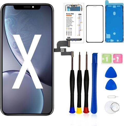 Wholesale for iPhone 11 Screen Replacement 6.1 inch COF Touch Screen Digitizer Full HD LCD Display Assembly with Waterproof Adhesive for A2111, A2223, A2221，No Tools in Kuwait
