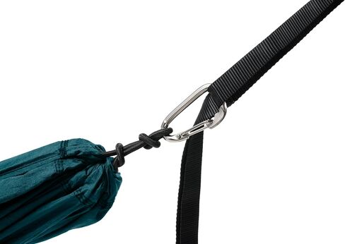 ENO TravelNest Hammock & Straps Combo - Portable Hiking and Camping Hammock with Straps Included - Travel Hammock for Camping, Hiking, Backpacking, a Festival, or The Beach - Marine in Kuwait