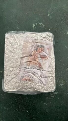 LiveGo Pregnancy Pillow for Pregnant Women - Soft and Adjustable Maternity Body Pillow for Back, Hips, Legs, and Belly Support - Detachable and Washable Pillow Cover Included (Gray-H Shaped) in Kuwait