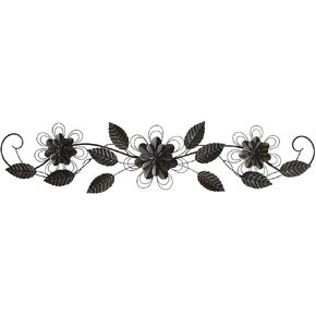 Stratton Home Decor S01356 Over The Door Blowing Leaves Wall Decor, 31.89 W x 1.18 D x 10.63 H, Multi