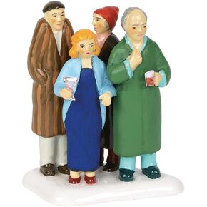 Department56 Dolomite Snow Village Accessories National Lampoons Christmas Vacation Freezing Our Baguettes Off Figurine, 3.25 Inch, Multicolor