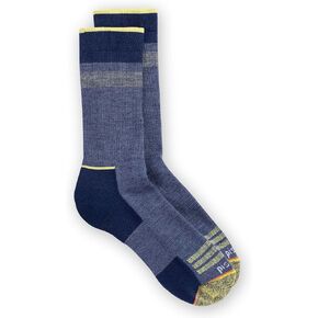Pistil Men's Ryder Crew Sock, Maroon, Medium
