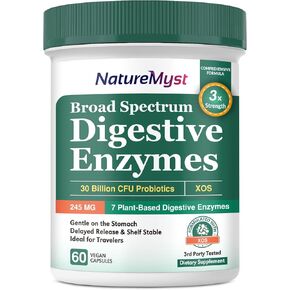 NatureMyst Women’s Probiotics 100 Billion, 20 Targeted Strains with Organic Cranberry Extract, Prebiotics & Plant-Based Digestive Enzymes, Vaginal & UT Support, Digestive Comfort, Shelf Stable