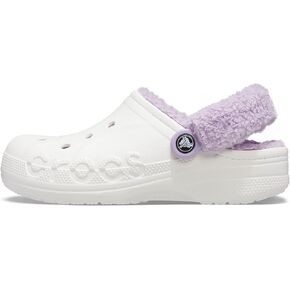Crocs Unisex-Adult Baya Lined Fuzz Strap Clogs