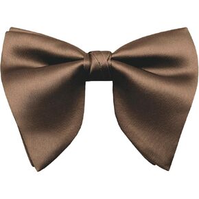 Luckyvestir Oversized Bow Ties for Men, Pre Tied Men's Bowtie for Wedding, Tuxedo, Banquets, Formal Wear