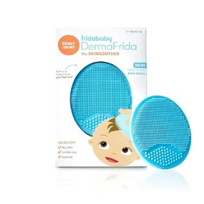 Frida Baby DermaFrida the Bath Mitt | Toddler Quick-Dry Body Bath Brush, Silicone, Replacement to Kid's Washcloth | Fits Both Parent or Child for Early Stage Development