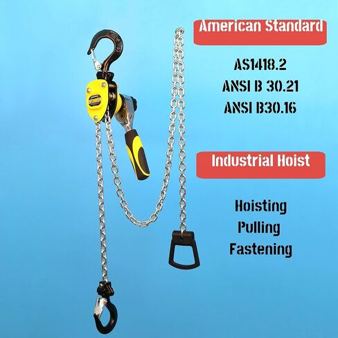 Manual Lever Hoist Come Along Puller Rachet Lever Hoist (0.25T-1.5M) Mini Chain Fall Small Hoist 550 lbs in Kuwait