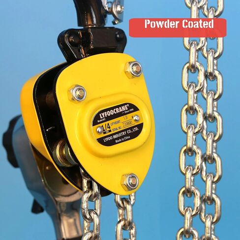 Manual Lever Hoist Come Along Puller Rachet Lever Hoist (0.25T-1.5M) Mini Chain Fall Small Hoist 550 lbs in Kuwait