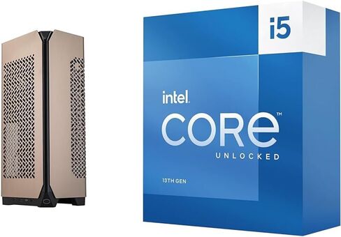 كولر ماستر هيكل تاور 100 ماكس ITX SFF من ان كور، مخصص 120 ملم AIO، 850 واط SFX جولد ATX3.0 وحدة امداد الطاقة ووحدة معالجة الرسومات الجرافيكية 4 فتحات، وحدة معالجة رسومات جرافيكية عمودية وحامل PCIe in Kuwait