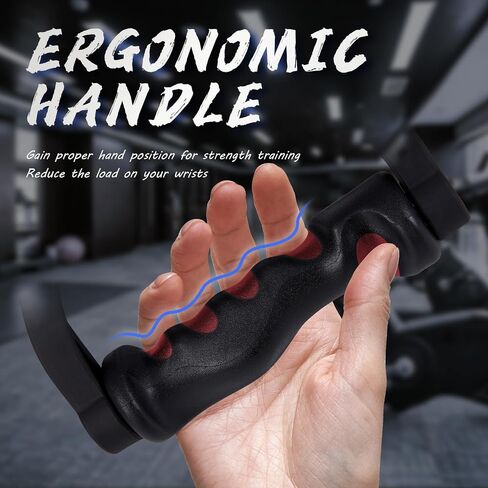 Double D Handle for Cable Machine - Ergonomic Row Handle Cable Attachment - Triangle V Bar Grip LAT PullDown Attachments for Home Gym in Kuwait