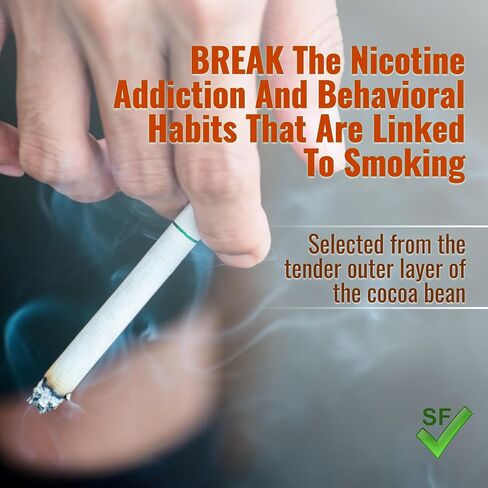 Herbal Cocoa Bean Cigarettes 5 Pack Menthol Flavor 100% Tobacco Free/Nicotine Free in Saudi Arabia