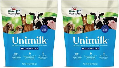 Manna Pro UniMilk Multi-Species Milk Replacer | Great for Puppies | 9 lb in Kuwait