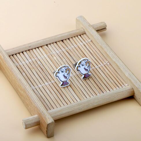 أقراط متدلية من فيلم بيوتي بيست مستوحاة من السيدة بوتس وتشيب، أقراط خيالية لها in Kuwait