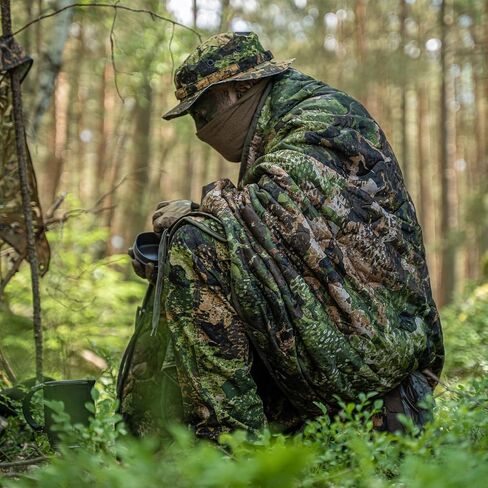 Mil-Tec Poncho Liner, Flecktarn Camo, 82.6 x 59, 14425021 in Saudi Arabia