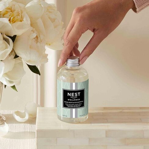 NEST Fragrances Himalayan Salt & Rosewater Reed Diffuser Liquid Refill, 5.90 Fl Oz (Pack of 1) in Saudi Arabia