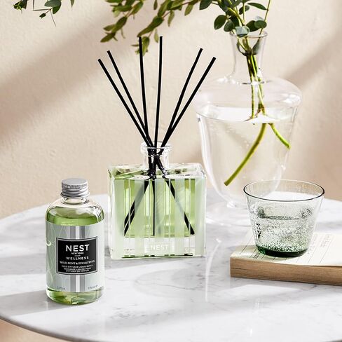 NEST Fragrances Himalayan Salt & Rosewater Reed Diffuser Liquid Refill, 5.90 Fl Oz (Pack of 1) in Saudi Arabia