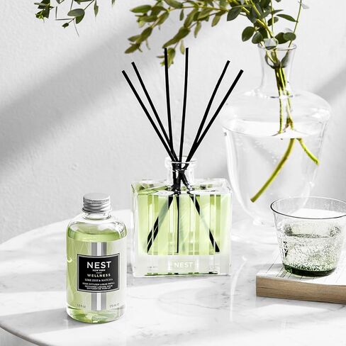 NEST Fragrances Himalayan Salt & Rosewater Reed Diffuser Liquid Refill, 5.90 Fl Oz (Pack of 1) in Saudi Arabia