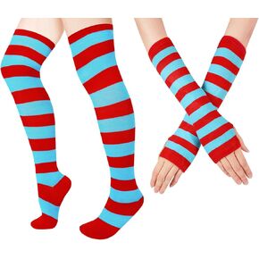 Thigh High Socks for Women Over The Knee Stockings Extra Long Cosplay Costumes Accessories