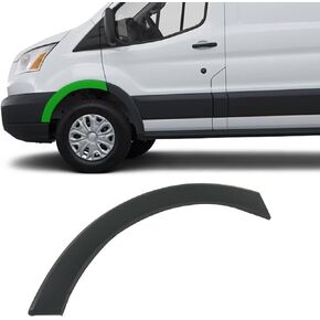 Copgge الباب الأمامي الأيمن حاجز مضيئة صب لوحة قوس العجلة جانب الركاب متوافق مع Ford Transit-150 Transit-250 Transit-350 Transit-350 HD Cargo Van 2015-2019 BK3Z61278L00AA in Kuwait