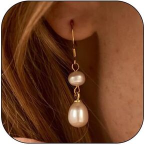 9 Pairs Pearl Stud Earrings for Women Pearl Hoop Huggie Earrings Rhinestone Bow Earrings Set Pearl Dangle Drop Earrigns Classical Heart Pearl Earrings Valentines Day Gifts for Girls