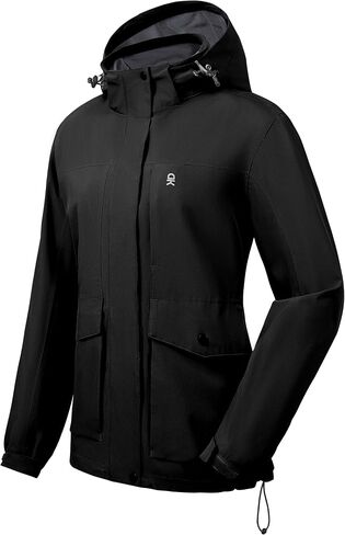 Little Donkey Andy Women's Softshell Jacket Lightweight Windbreaker Jacket with Hood Waterproof Outdoor Camping Hiking in Saudi Arabia