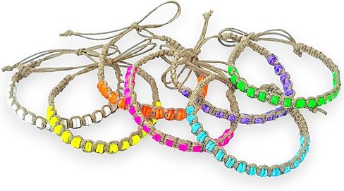 حبات شل BlueRica Puka على خلخال القنب in Kuwait