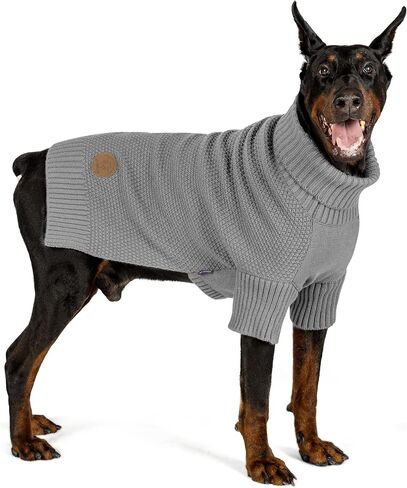 cyeollo Dog Sweater Long Sleeve Warm Knit Sweaters for Small Dogs Cats Boy in Kuwait
