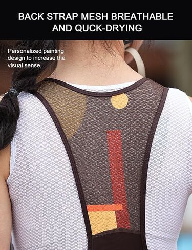 INBIKE Women's Cycling Bib Shorts with 3D High Density Sponge Padded Long Cycling Breathable Bib Shorts in Kuwait