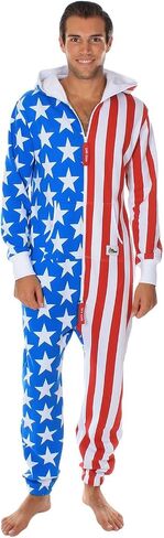 Tipsy Elves American Flag Jumpsuit - Comfy USA Clothing Item in Saudi Arabia