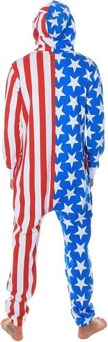 Tipsy Elves American Flag Jumpsuit - Comfy USA Clothing Item in Saudi Arabia