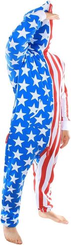 Tipsy Elves American Flag Jumpsuit - Comfy USA Clothing Item in Saudi Arabia
