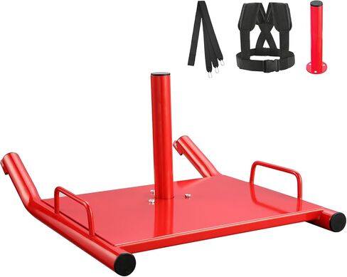 VEVOR Weight Training Pull Sled, Fitness Strength Speed Training Sled, Steel Power Sled Workout Equipment for Athletic Exercise and Speed Improvement in Saudi Arabia