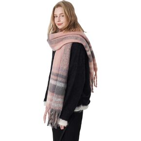 Vintage Scarfs for Women Warm Shawls and Wraps for Evening Dresses Soft Poncho Coat Thick Cashmere Wrap Cozy 2023